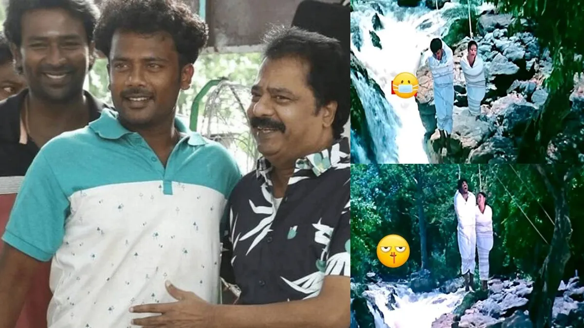 நடிகர் பாண்டியராஜ் மகனுக்கு நடந்த விபரீதம்.. ஒகேனக்கலில் காதலியுடன் தொங்கவிட்ட இயக்குனர்