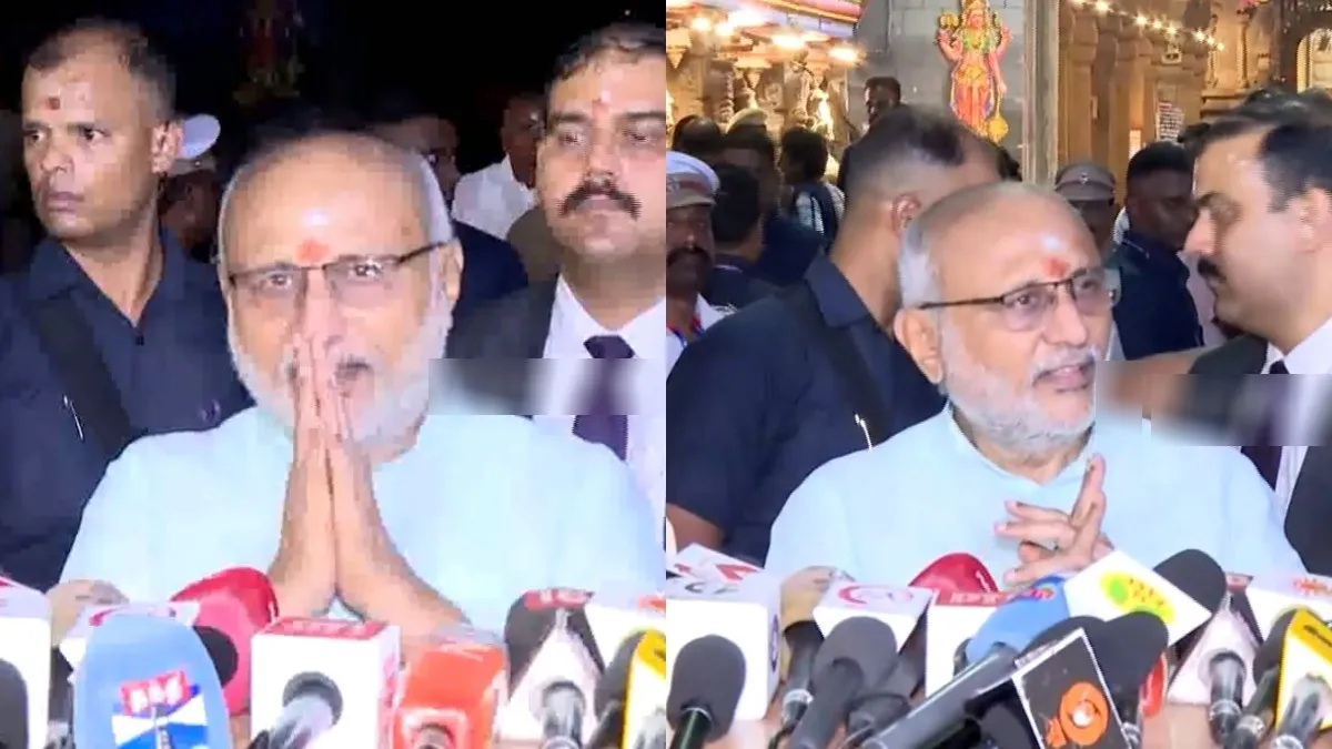 "தமிழர் ஒருவர் நிச்சயம் பிரதமர் ஆவார்!" திட்டவட்டமாக சொன்ன துணை ஜனாதிபதி சி.பி.ராதாகிருஷ்ணன்