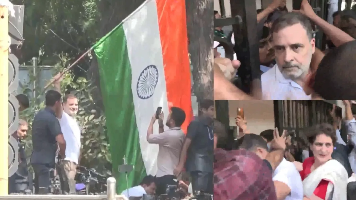 ஞானேஷ் குமாருக்கு எதிராக போராட்டம்! இந்தியா கூட்டணி எம்பிக்கள் தர்ணா.. ராகுல், பிரியங்கா கைது