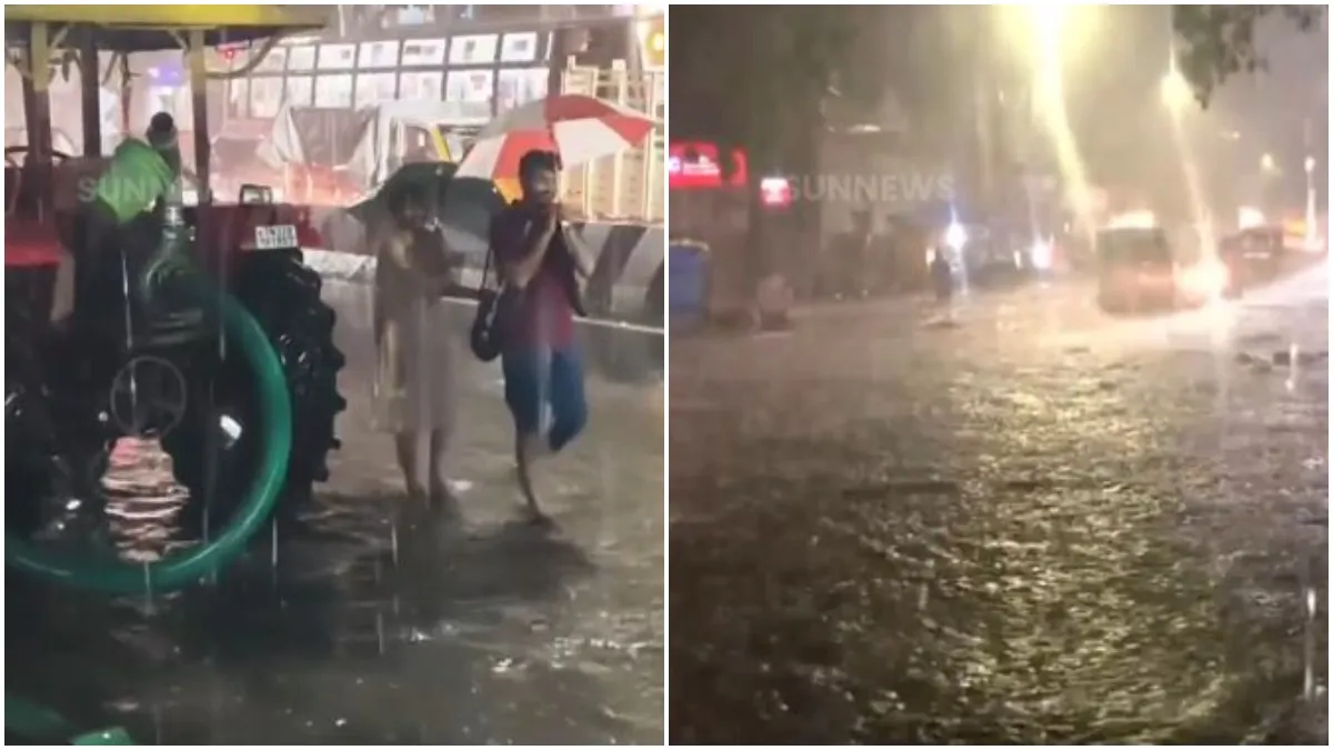 நேற்று கொட்டி தீர்த்த கனமழை.. இன்றிரவு சென்னையில் மழை எப்படி இருக்கும்? வானிலை மையம் வெளியிட்ட தகவல்