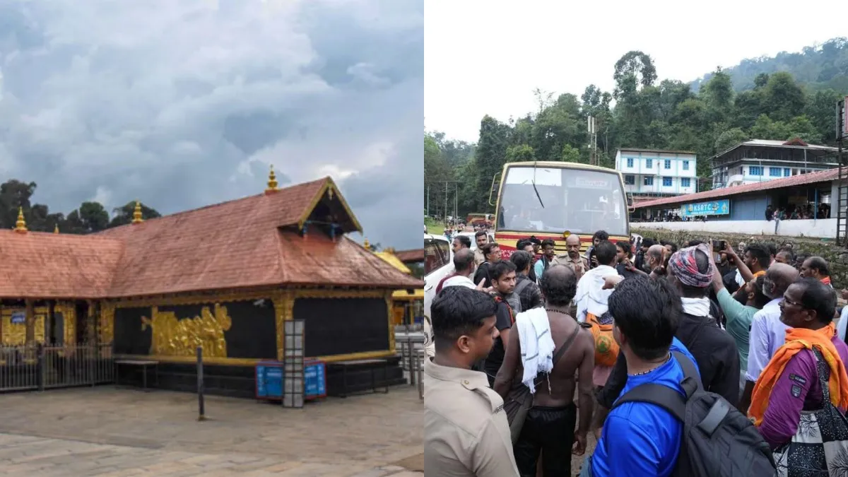 சபரிமலையில் துலாம் மாத பூஜைக்கான நடைத் திறப்பு! பஸ்கள் இல்லாததால் முதல் நாளே பக்தர்கள் சாலை மறியல்!