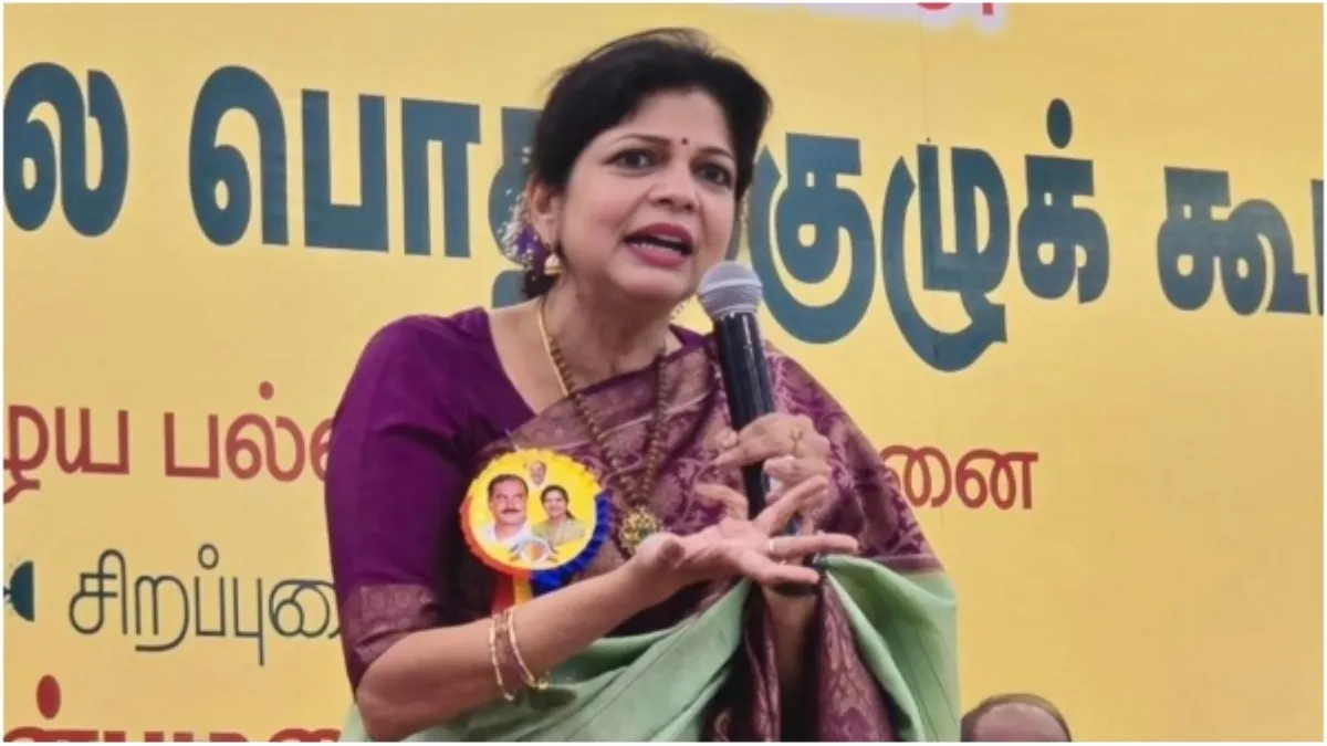 உருவகேலி யார் செஞ்சாலும் தப்பு தான்! ஒரே ஒரு வாத்தையால் ஒட்டுமொத்தமும் காலி! செளமியா அன்புமணி பளிச்!