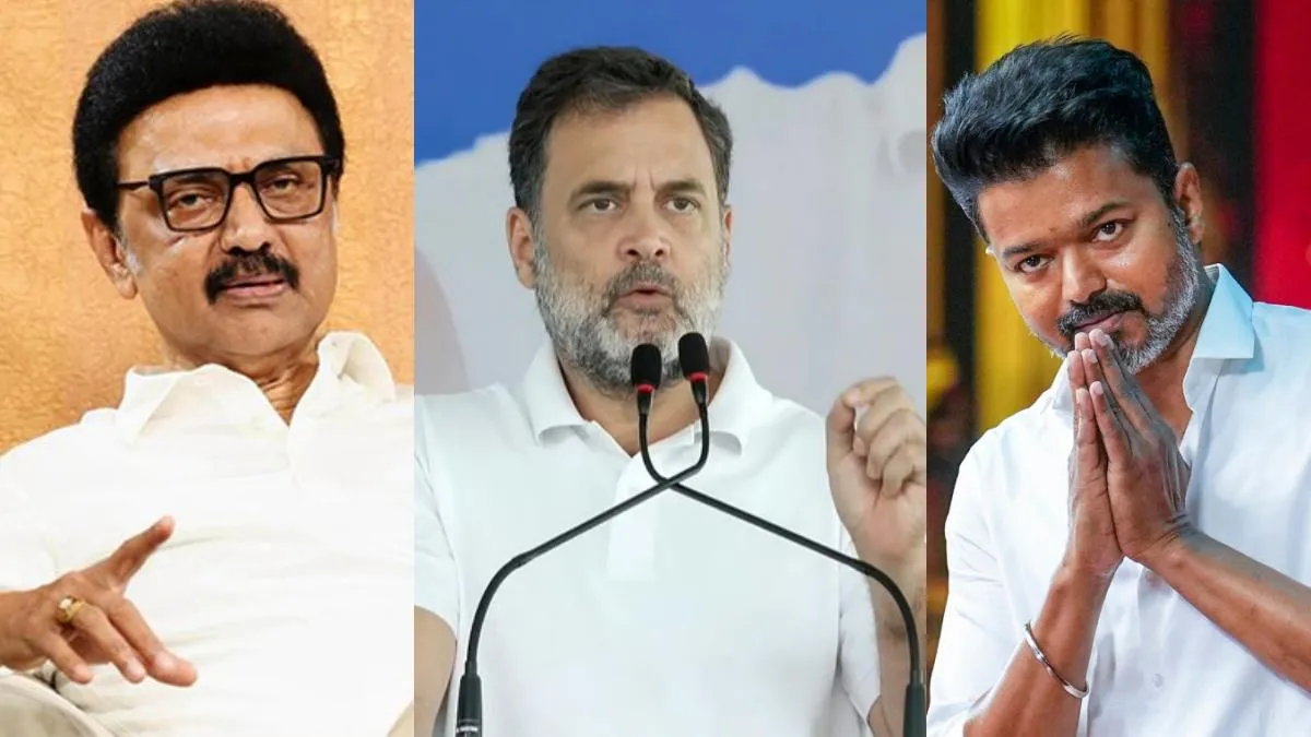 துண்டு 2 பக்கமும் போட்ட ராகுல் காந்தி? ஸ்டாலின், விஜய் தரப்பில் இப்படியெல்லாம் நடந்ததா? நம்ப முடியல