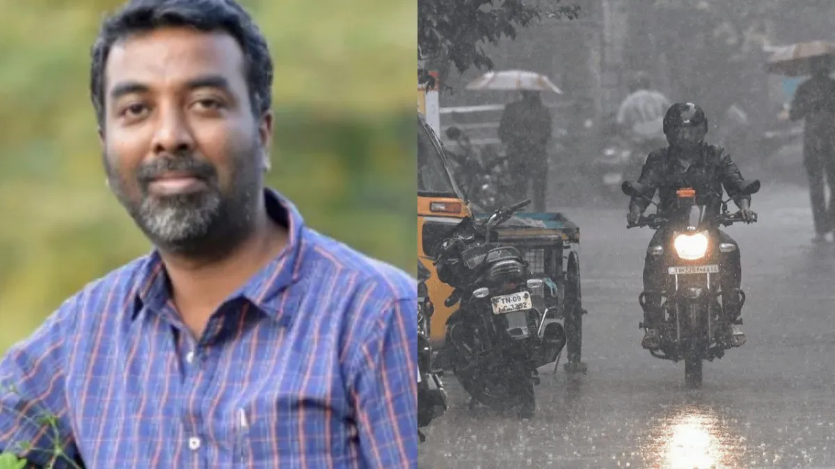 சென்னையில் இன்று மாலை முதல் இரவு வரை கனமழை! எங்கெல்லாம் வெளுத்து வாங்கும்? வெதர்மேன்