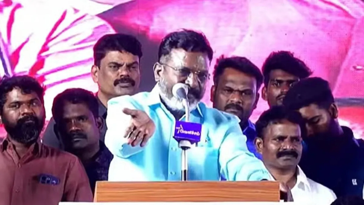 “விசிகவை தக்கவைக்க திமுக விரும்பவில்லை.. ஆனால் விஜய் எனக்கு போன் செய்தார்” - திருமாவளவன் பேச்சு