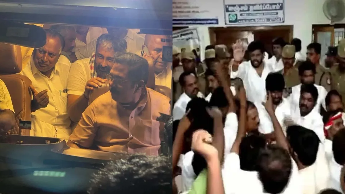 தாராபுரம்: மா.செ கைது.. போலீஸ் ஸ்டேஷனுக்குள் ராக்கெட் விட்ட அதிமுகவினர்.. டிடிவி தினகரன் என்ட்ரி!