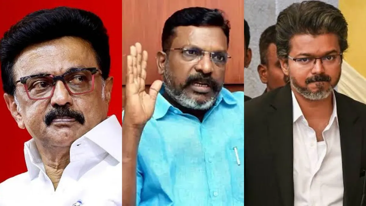 SIR-ஆல் தான் ஸ்டாலின் தோற்றார்.. ’கொளத்தூர் கொத்து பரோட்டா’ பர்னிச்சரை உடைத்த திருமா! விஜய் ஷாக்!