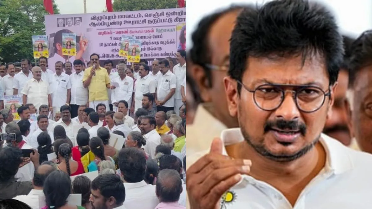செஞ்சி சிறுமியை கண்டுபிடிக்க முடியாமல் திணறும் அரசு.. பச்சை குழந்தைக்கு கூட பாதுகாப்பில்லை! உதயநிதி