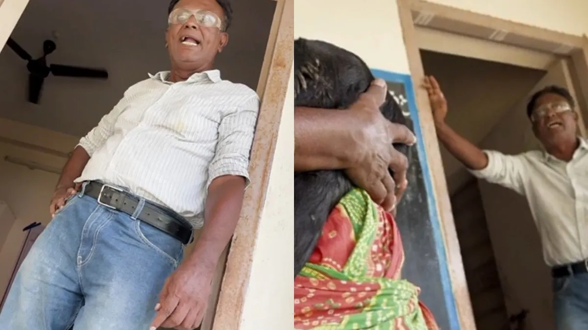 எலும்பை உடைச்சிருவேன்.. தலை இருக்காது.. மிரட்டிய அரசு கால்நடை மருத்துவர்.. வைரலான வீடியோ