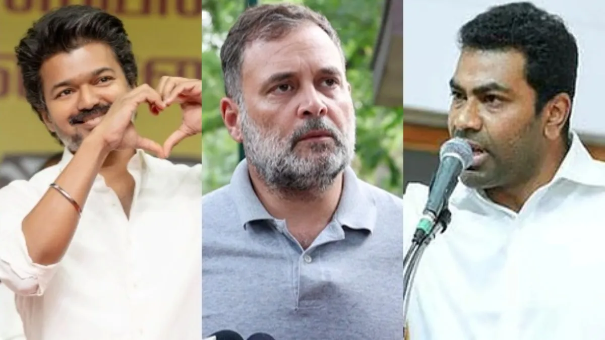 விஜயையும் ராகுலையும் பிரிக்க முடியாது! அடுத்த 50 வருஷத்துக்கு நம்மதான்! அமைச்சர் ஆதவ் அர்ஜுனா உறுதி!