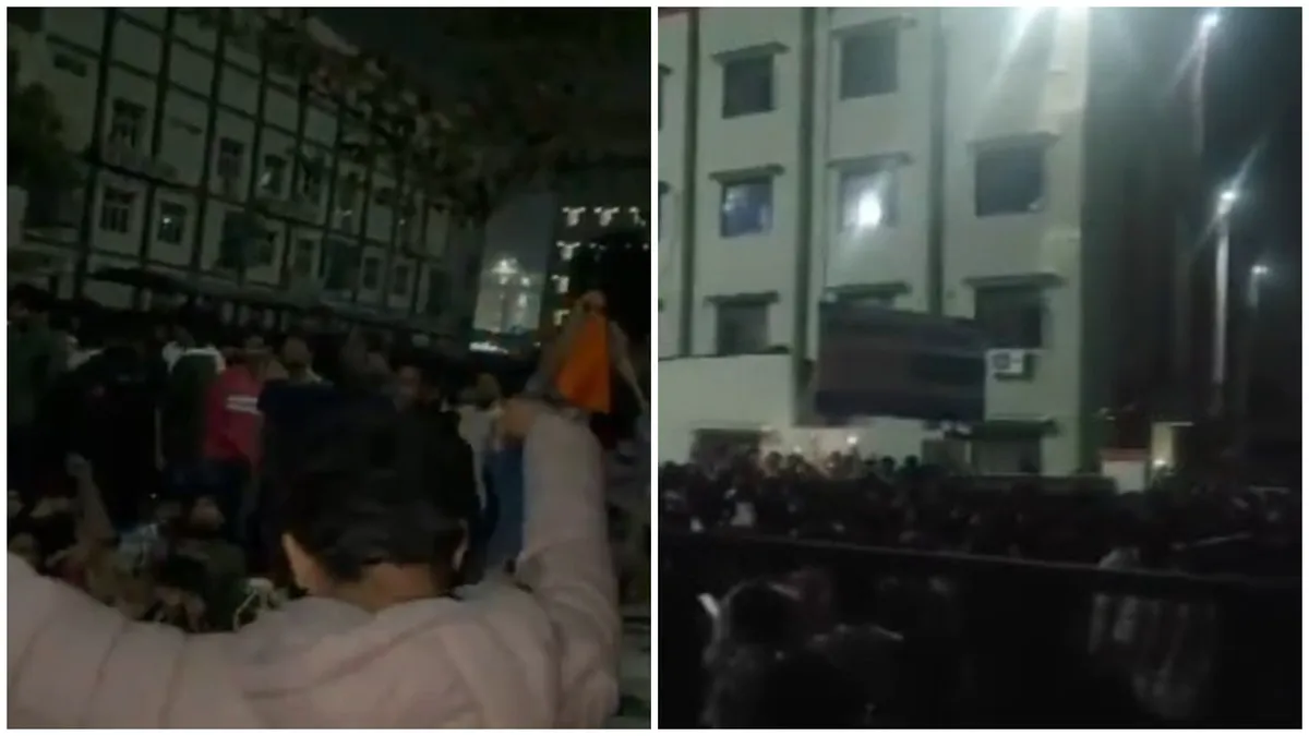 విద్యార్థినిల బాత్రూంల్లో కెమెరాలు..! సీఎంఆర్ కాలేజీలో ఉద్రిక్తత