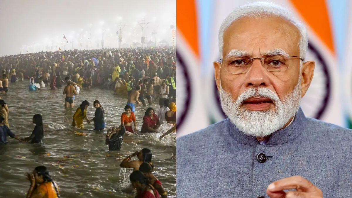 కుంభమేళాలో మోదీ పుణ్యస్నానం - ముహూర్తం వెనుక..!!