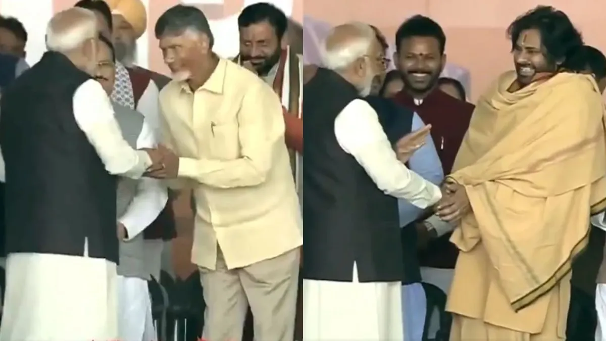 మోదీతో బాబు అలా- పవన్ ఇలా: `ట్రీట్‌మెంట్`