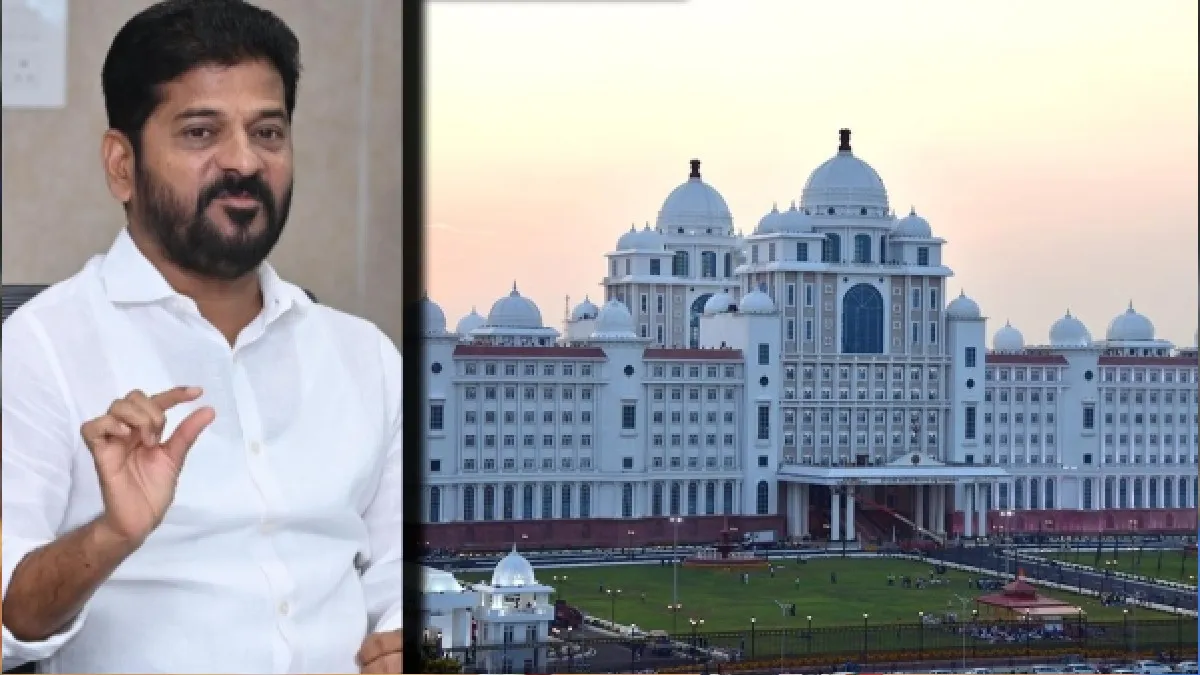 Telangana Secretariat: సీఎం ఛాంబర్ దగ్గర కూలిన పార్టిషన్