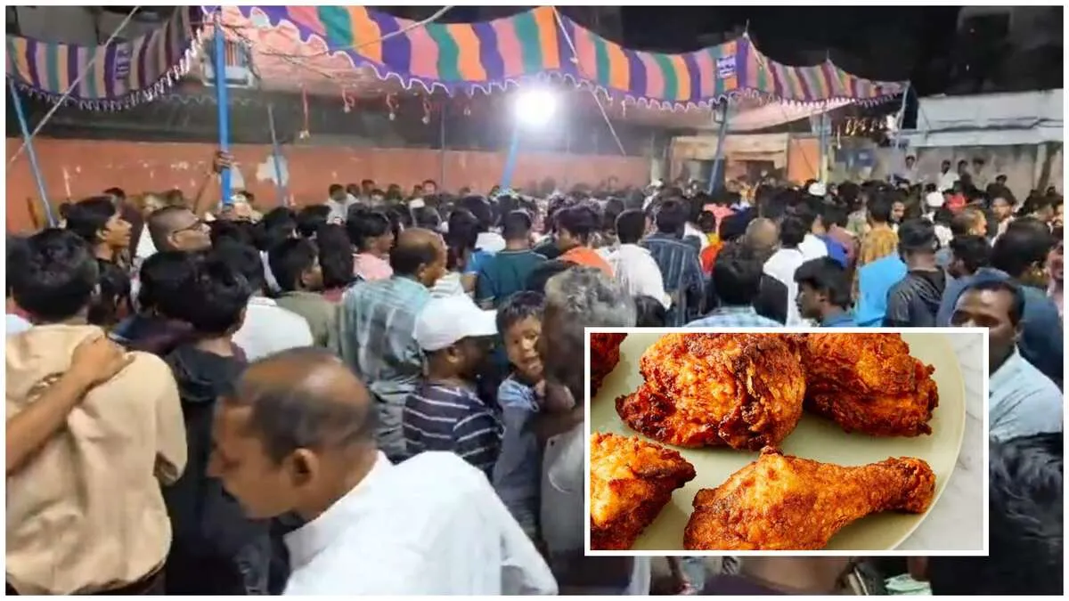 Birdflu: ఫ్రీగా చికెన్ ఐటమ్స్.. ఎగబడిన జనం!