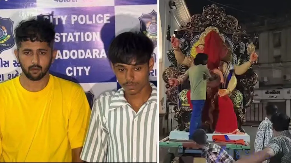 గణేశుడిపై గుడ్లతో దాడి.. ముస్లిం యువకులకు వినూత్న శిక్ష (వీడియో)