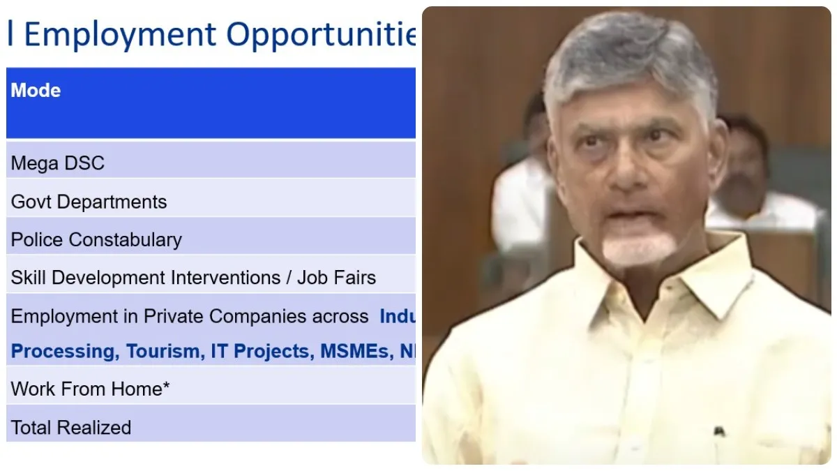 15నెలల్లో నేనిచ్చిన ఉద్యోగాలివే- అసెంబ్లీలో బయటపెట్టిన చంద్రబాబు.. !
