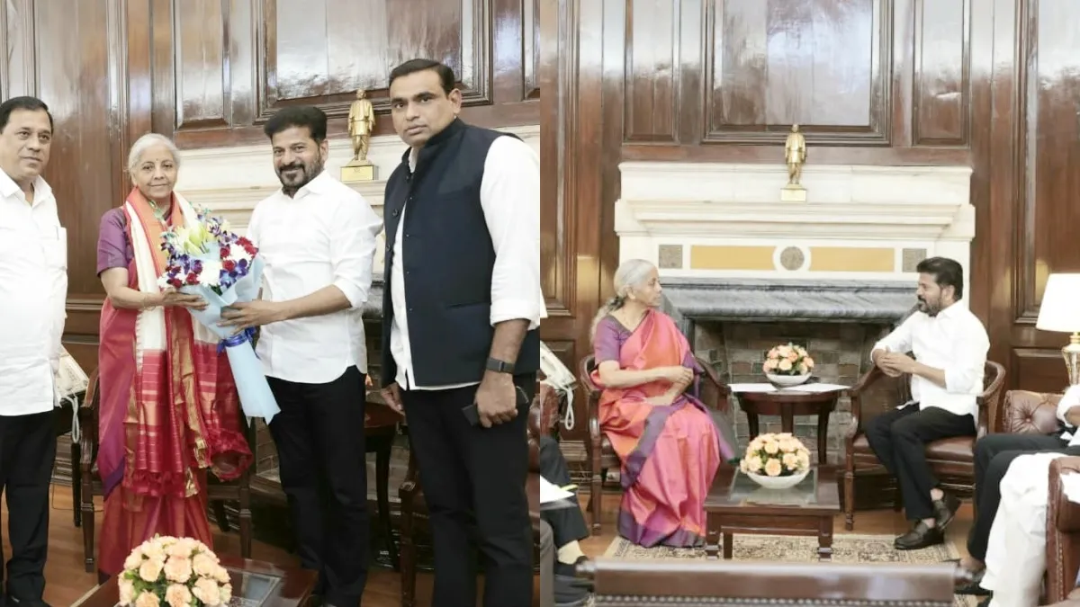 'తెలంగాణ‌లో విద్యాభివృద్ధికి అండ‌గా నిల‌వండి'.. కేంద్ర మంత్రి నిర్మ‌లా సీతారామ‌న్‌ కు సీఎం రేవంత్ విన‌తి