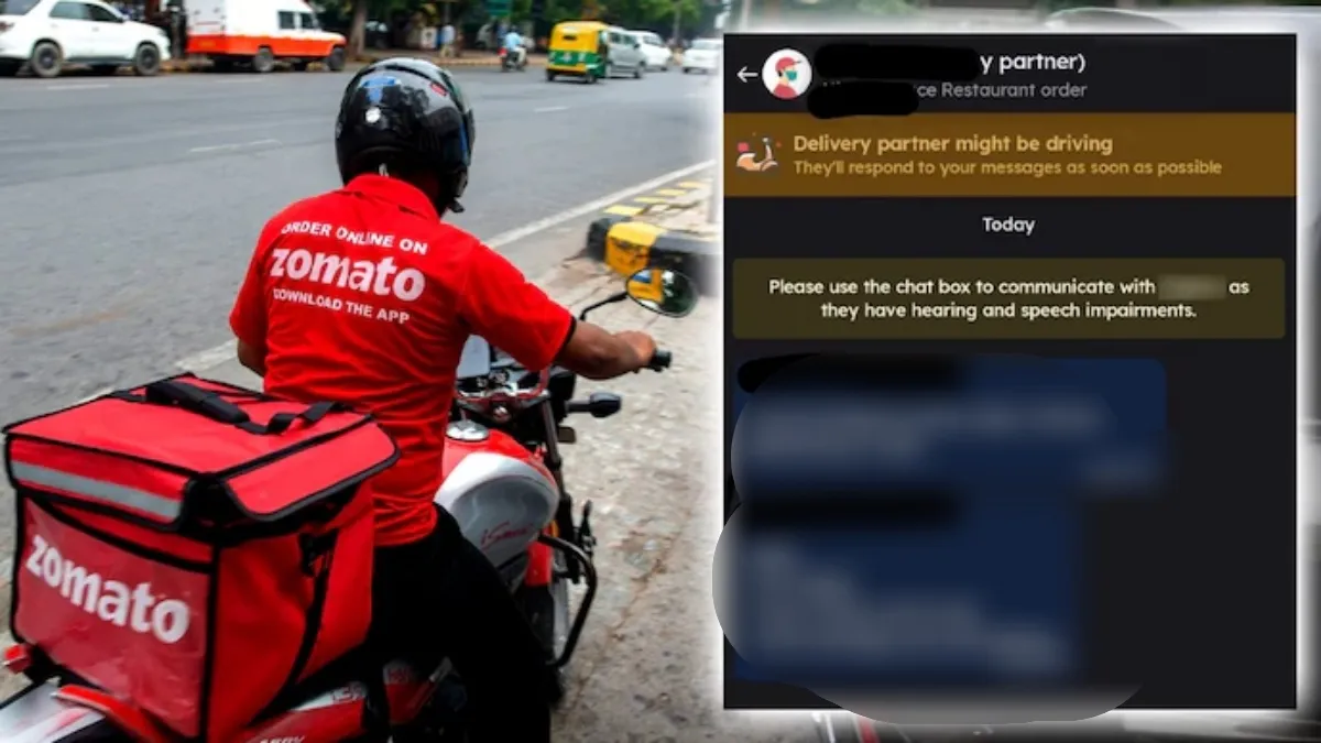 మగజాతి ఆణిముత్యం అన్నా నువ్.. కన్నీళ్లు పెట్టిస్తున్న జొమాటో బాయ్ మెసేజ్..