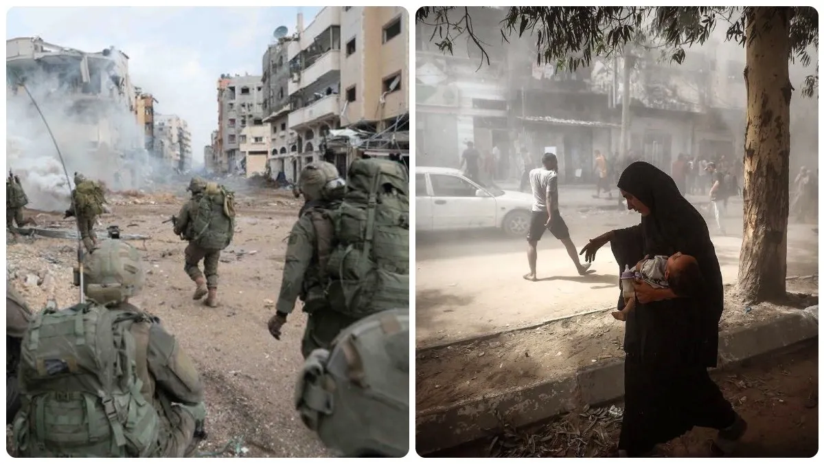 గాజా ఆక్రమణకు ఇజ్రాయెల్ భీకర దాడులు..! 78 మంది మృత్యువాత..!