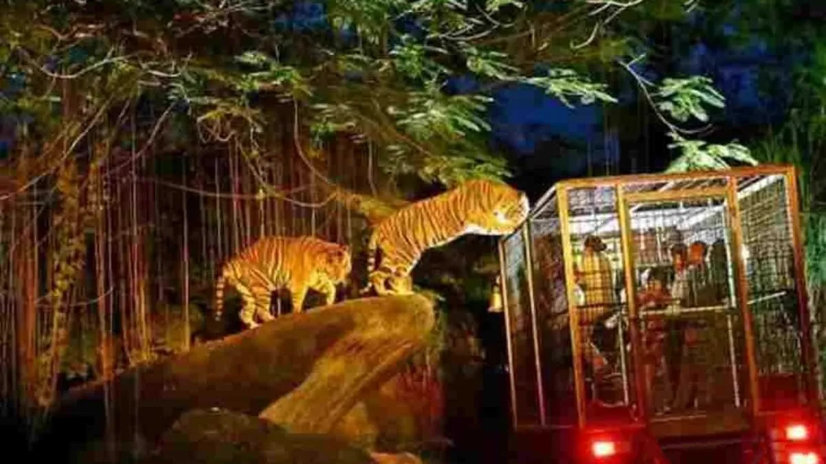 హైదరాబాదీలకు గుడ్ న్యూస్.. 'నైట్‌ సఫారీ' పార్కు.. 203 ఎకరాల్లో..