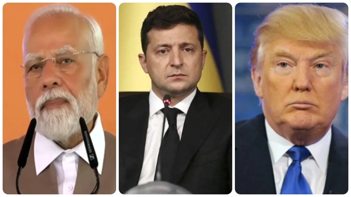 భారత్ కు జెలెన్ స్కీ షాక్..! ట్రంప్ నిర్ణయానికి ఫుల్ సపోర్ట్..!