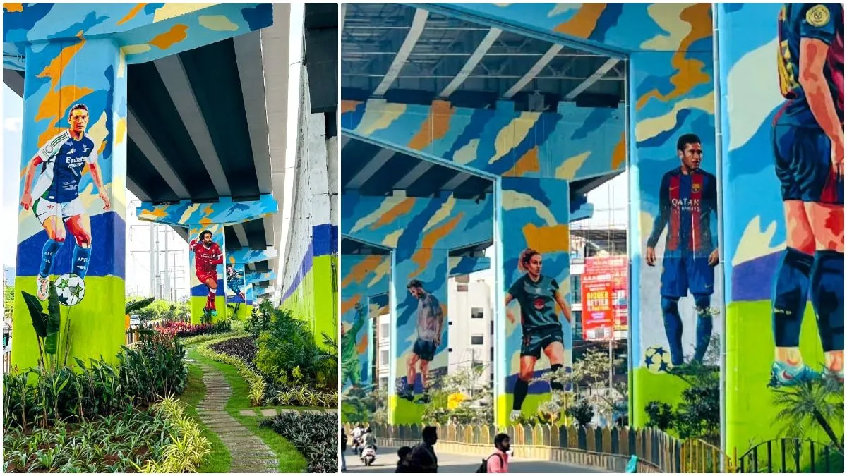 హైదరాబాద్ లో మోస్ట్ బ్యూటిఫుల్ ఫ్లైఓవర్: అటుగా వెళ్తే ఓ లుక్కేయండి బాస్