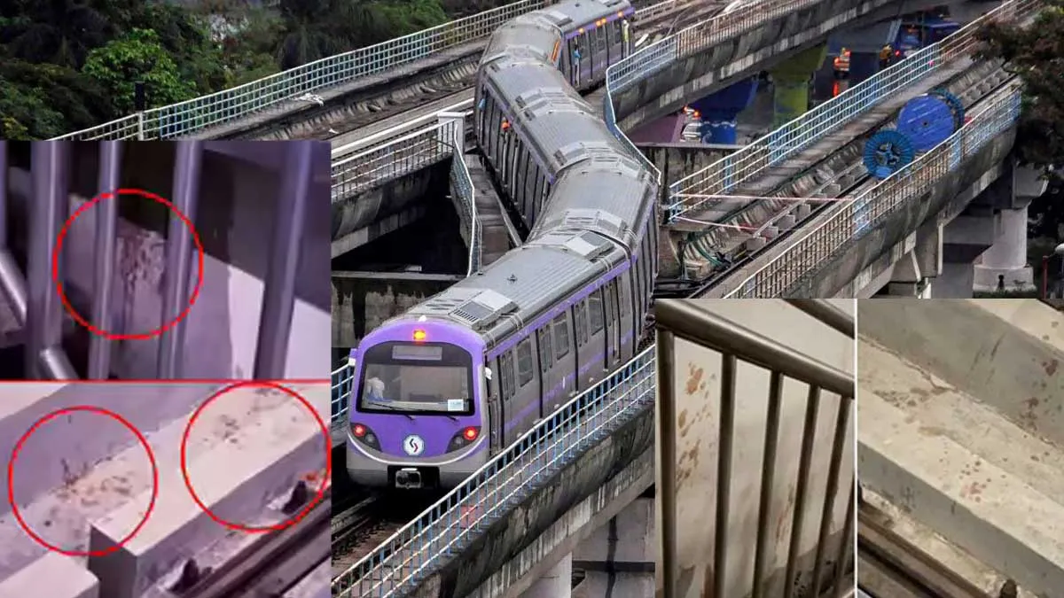 కొత్త మెట్రో రైలులో గుట్కా గబ్బు- ఏంట్రా ఈ ఛండాలం