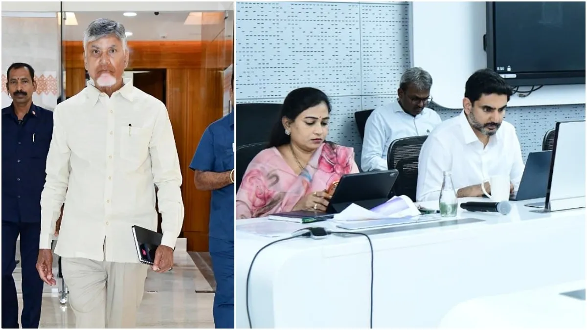 అర్ధరాత్రి 12 తర్వాత సచివాలయం నుంచి ఇంటికి వెళ్లిన చంద్రబాబు