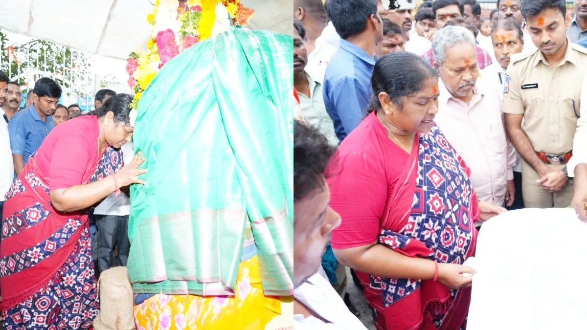 " వెయ్యేండ్లు నిలిచేలా మేడారాన్ని అభివృద్ధి చేస్తాం "