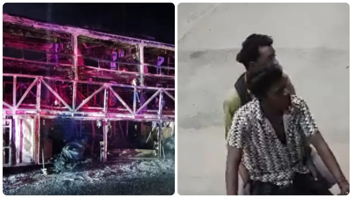 కర్నూలు ప్రమాదంలో బిగ్ ట్విస్ట్- బైక్ ను ఢీకొట్టని బస్సు ? మద్యం మత్తులో..!