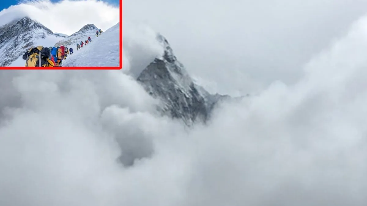 ఎవరెస్ట్‌పై మంచు తుపాను భీభత్సం.. వేల అడుగుల ఎత్తులో 1000 మంది !!