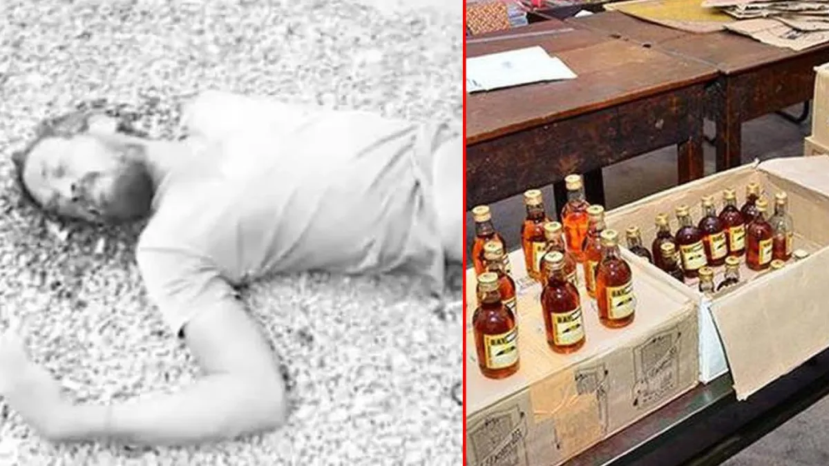ఏపీలో కల్తీ మ‌ద్యం తాగి వైన్ షాపులోనే వ్య‌క్తి మృతి..?