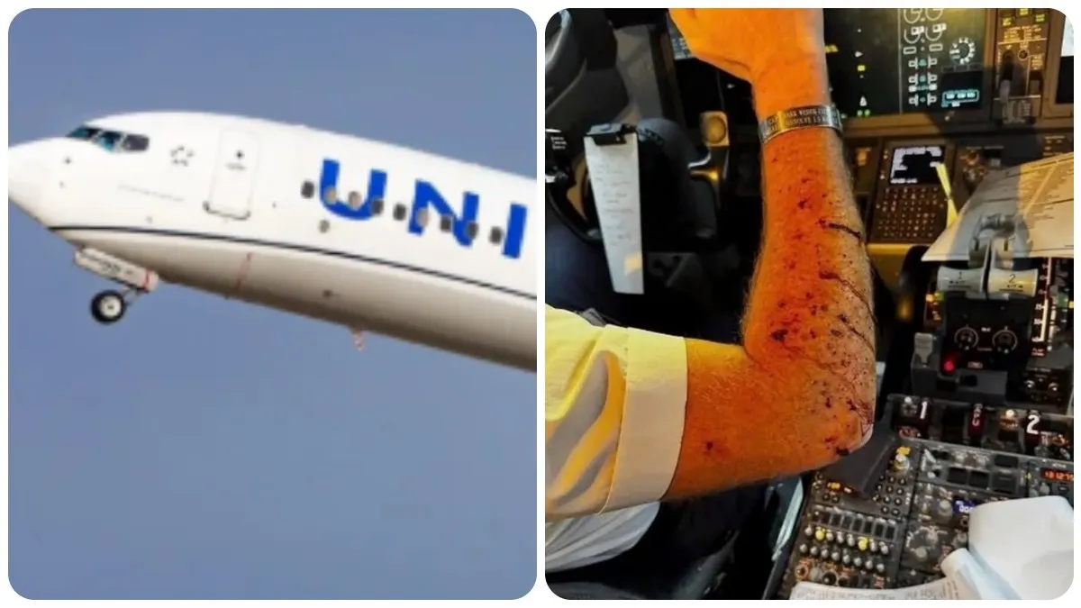 36వేల అడుగుల ఎత్తులో ఫ్లైట్ ! కాక్ పిట్ లోకి దూసుకొచ్చి, పైలట్ కు రక్తం కారేలా..!