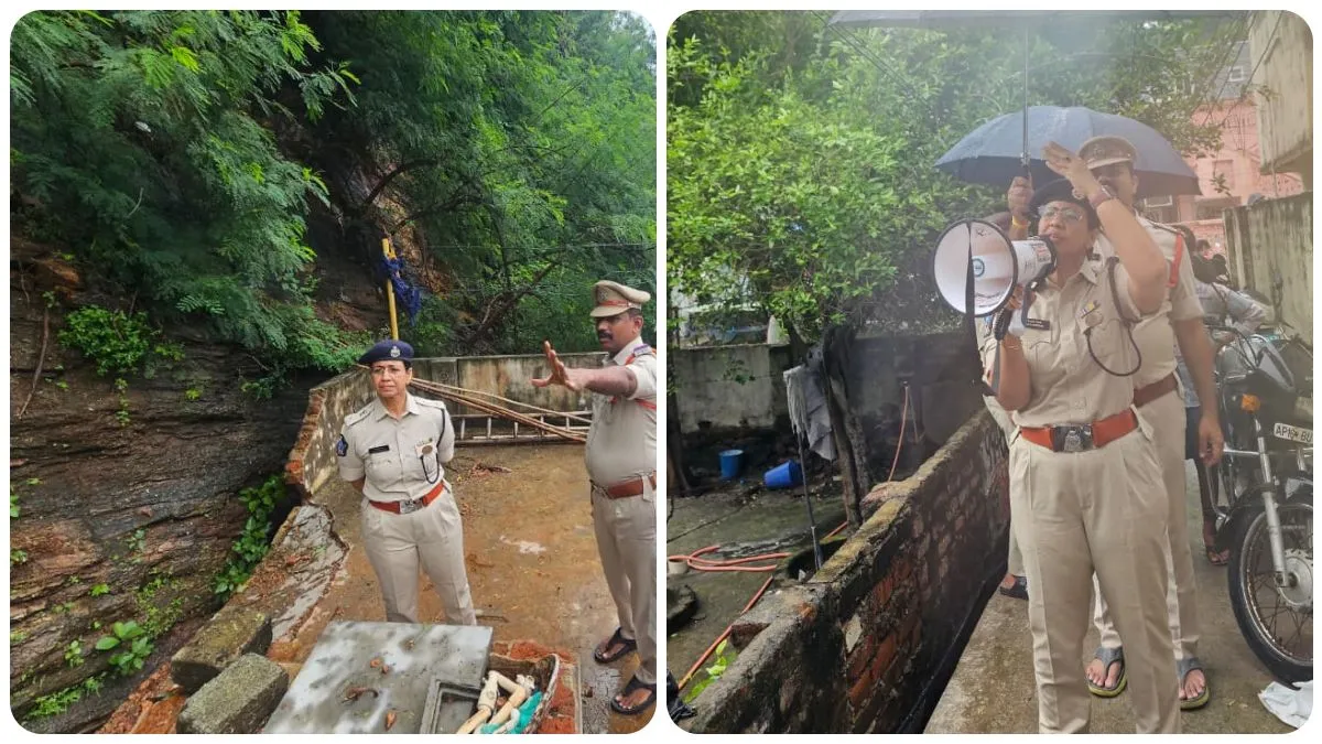 బెజవాడలో కొండలు దిగని జనం..! పోలీసులకు టెన్షన్..!