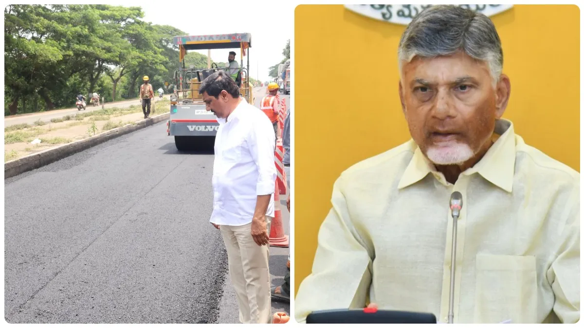 ఏపీ రోడ్లపై చంద్రబాబు తాజా డెడ్ లైన్..! ఇక వారికి షాకులే..!