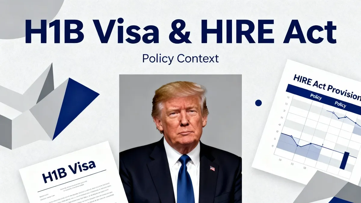 H1B Fee vs HIRE Act: హెచ్1బీ వీసా కష్టాల్ని హైర్ చట్టం తీర్చనుందా ? ఓ విశ్లేషణ..!