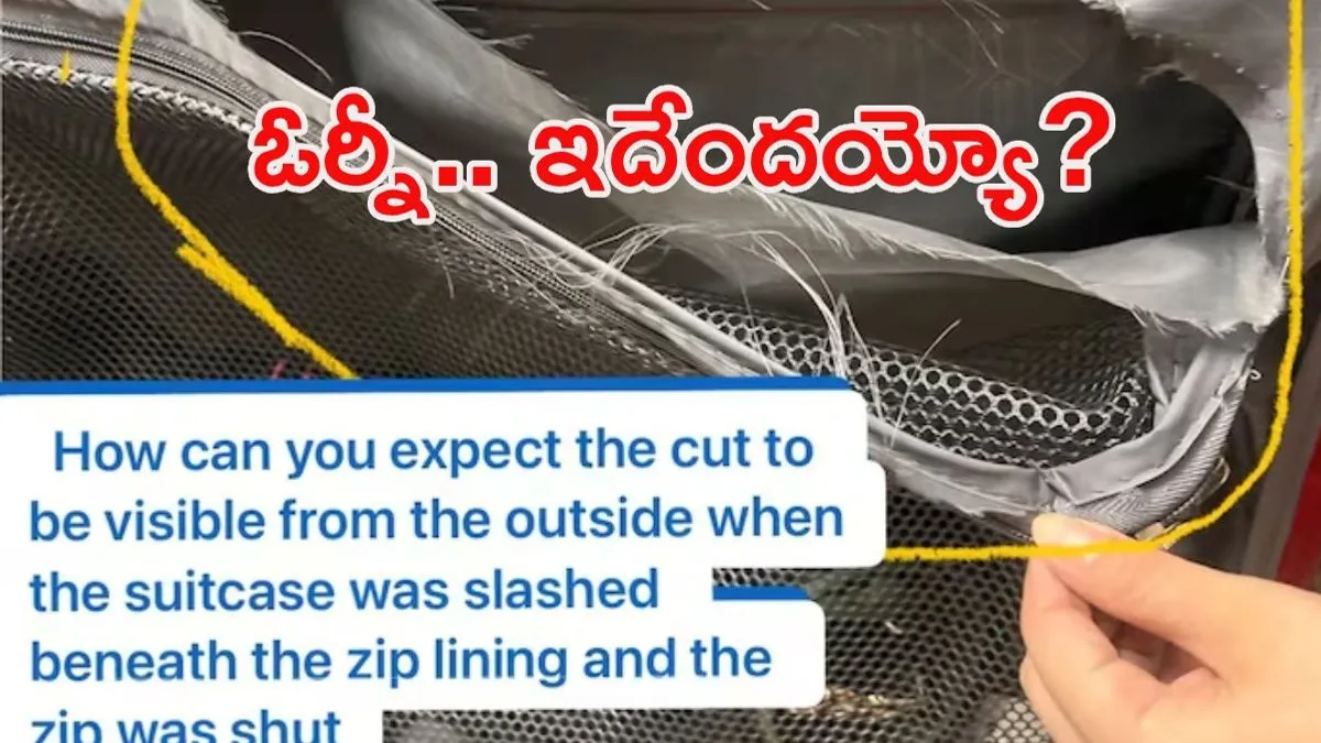 ఎయిర్ బస్సా లేక ఎర్ర బస్సా? బ్యాగులు కత్తిరించారు భయ్యో!
