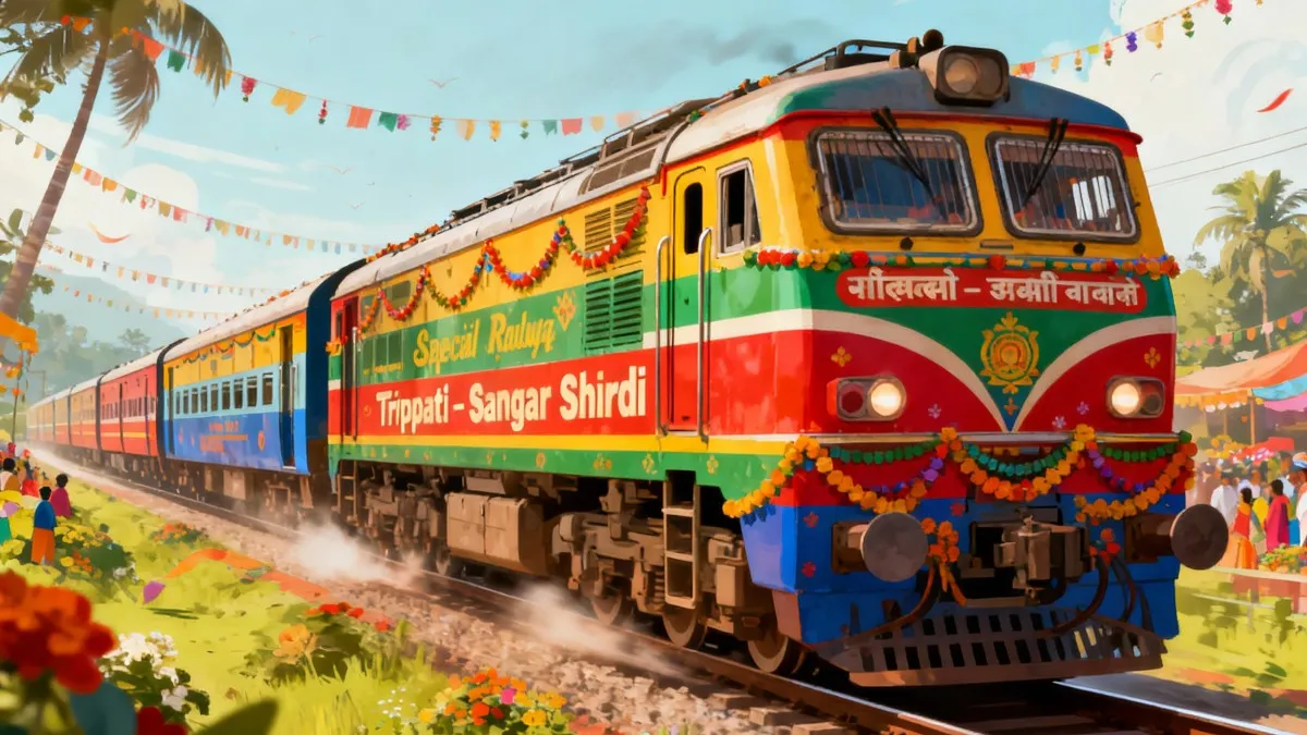 Tirupati-Sainagar Shirdi: తిరుపతి-షిర్డీ ప్రయాణికులకు రైల్వే గుడ్ న్యూస్..!