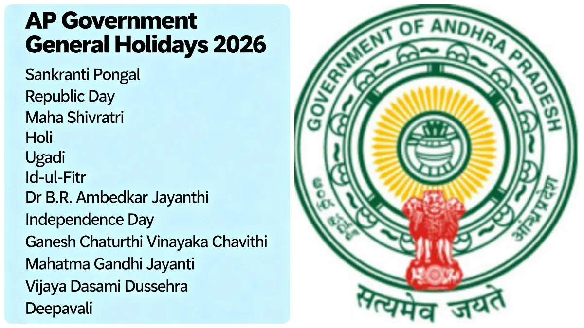 AP holidays 2026: ఏపీలో 2026లో ప్రభుత్వ సెలవులు ఇవే..! జీవో విడుదల..!