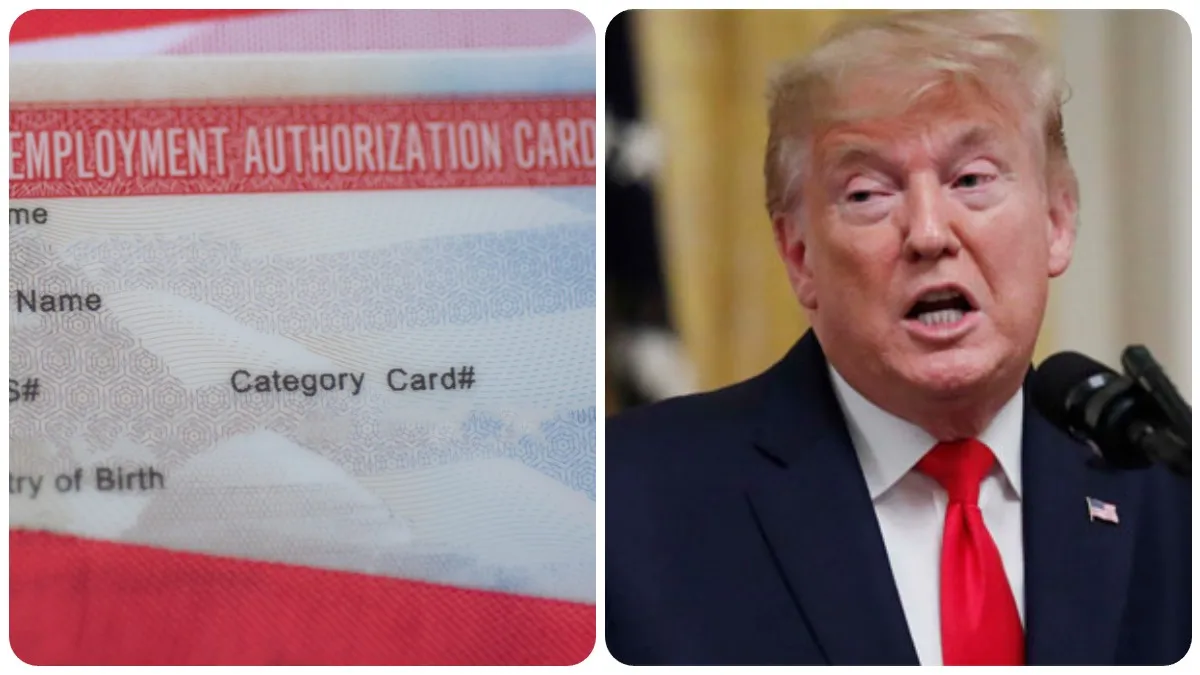 US Work Permits:వర్క్ పర్మిట్లపై ట్రంప్ దిమ్మతిరిగే షాక్..! తక్షణం అమల్లోకి..!