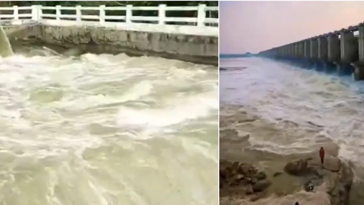 అక్కడ అన్ని గేట్లు ఎత్తివేత- శ్రీశైలం వైపు కృష్ణమ్మ పరవళ్లు