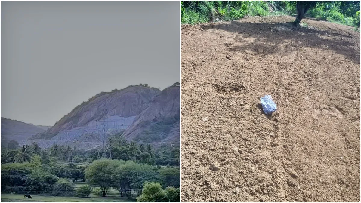 పుత్తూరులో గ్రానైట్ క్వారీల దౌర్జన్యం.. పొలం దున్నుతున్న రైతుపై పడ్డ భారీ రాయి..!