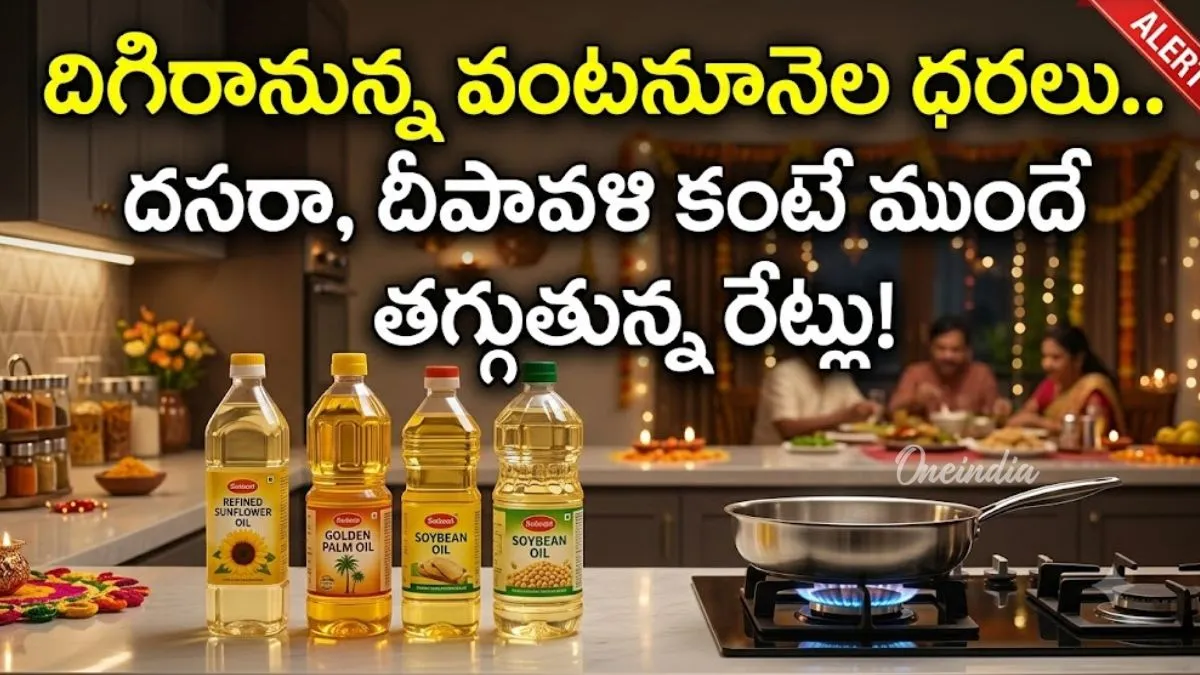 వంటనూనెల ధరలపై కేంద్రం గుడ్ న్యూస్! కస్టమ్స్ డ్యూటీలో కటింగ్స్..