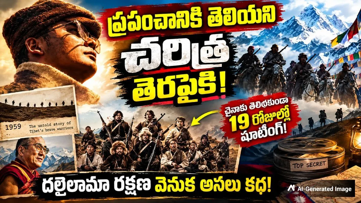 చైనాను దాటి 19 రోజుల్లో రహస్య షూటింగ్.. దలైలామా రక్షణ వెనుక అసలు కథ!