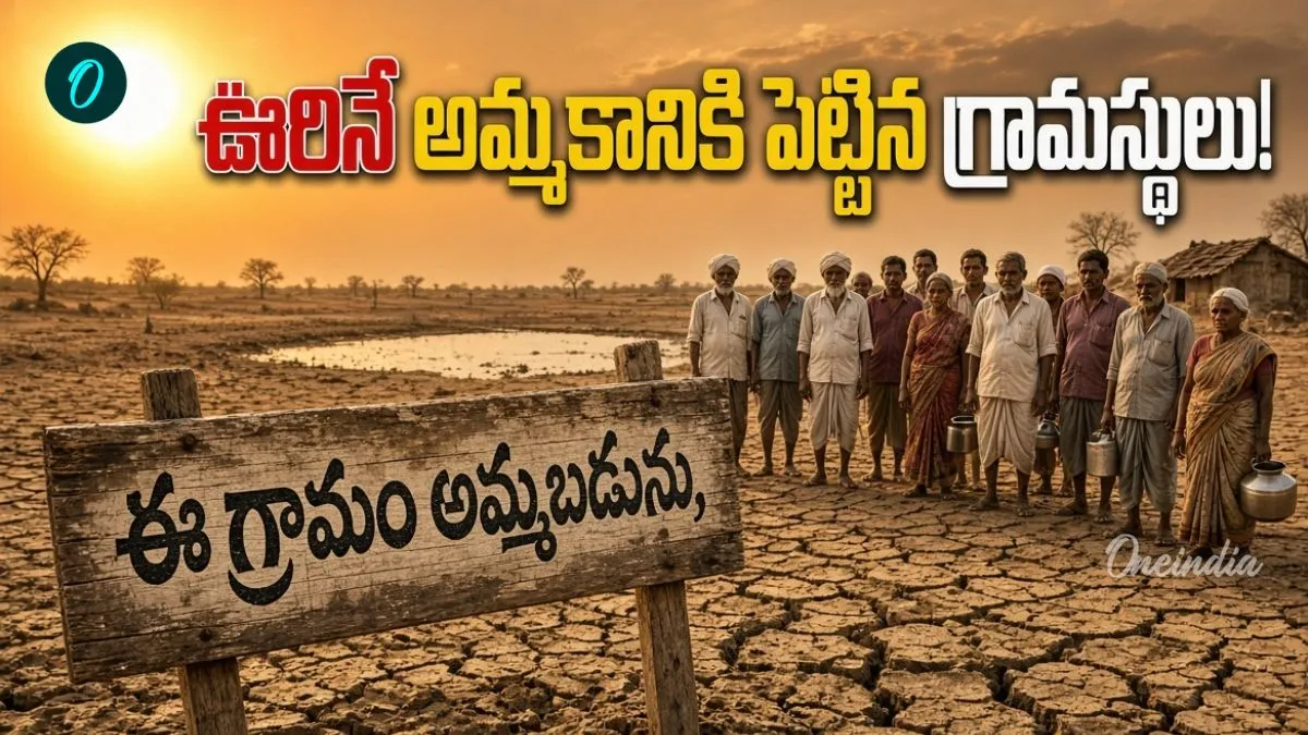 Village for Sale: మా ఊరు అమ్మకానికి ఉంది.. ధర కేవలం నీళ్లే!