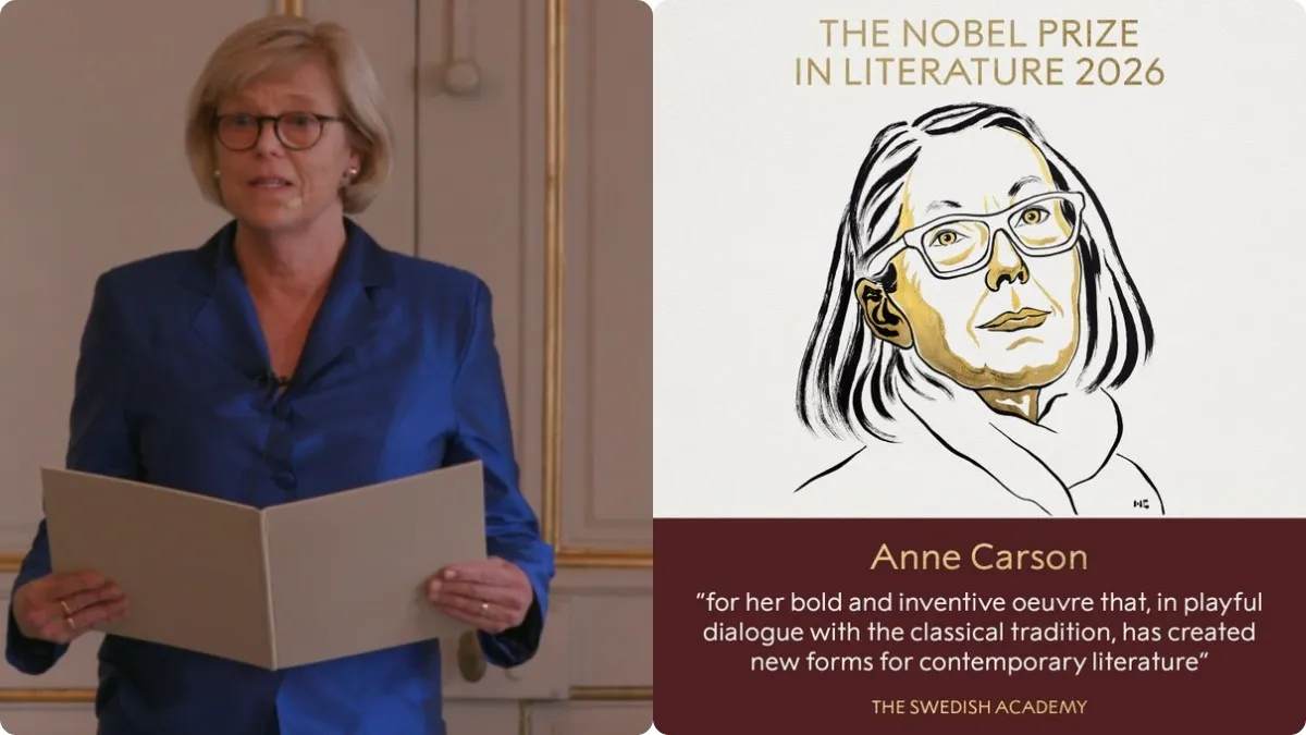 Nobel Literature Prize 2026: కెనడా రచయిత్రికి నోబెల్ సాహిత్య పురస్కారం..!