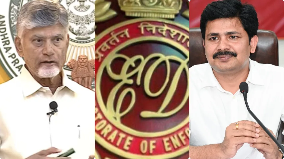 చంద్రబాబు పంజరంలో చిలుకలా ఈడీ ? వైఎస్సార్సీపీ ఎంపీ ఫైర్ ..!